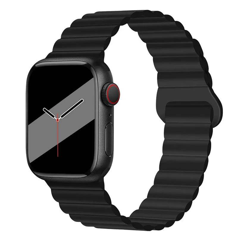 Band Silicone Magnetic Watch Strap 