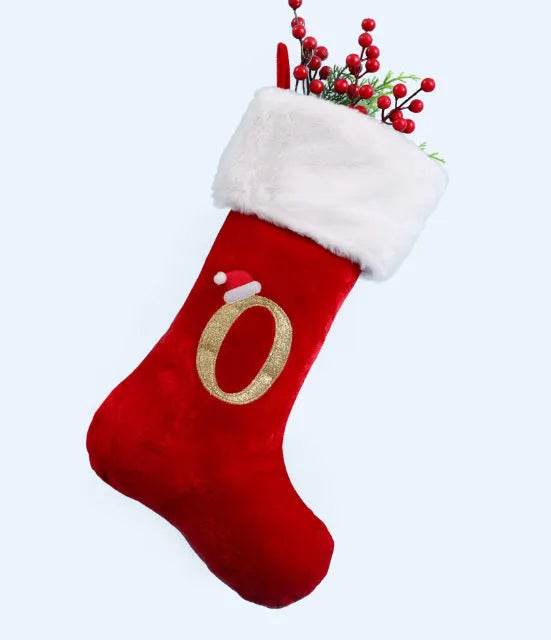 Christmas Letter Christmas Stockings Decorative Pendant 