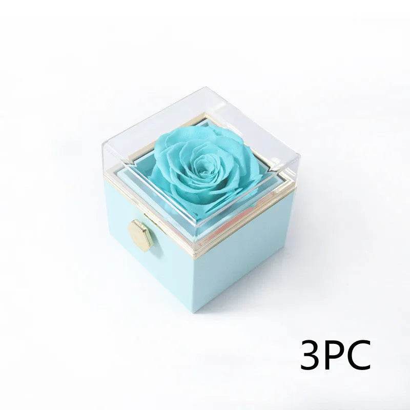 Acrylic Ring Box Valentine's Day Proposal Confession 