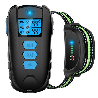 Dog Training Collar with Remote Rechargeable Electronic Shock Collar for Dogs Beep Vibration Shock for small Medium Large Dogs 
