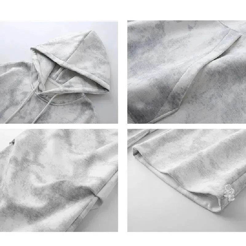 Men's 2 pcs Hoodie set outfit Sweatshirt and Sweatpants 
