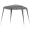 8' x 8' Pop Up Canopy, Outdoor Foldable Tent, Portable Canopy Tent with Carrying Bag for Camping, Party, Picnic, Grey