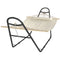 Hammock with Stand, Heavy Duty Camping Hammock with Detachable Pillow and Spreader Bar, 264 lbs Capacity, Cream White