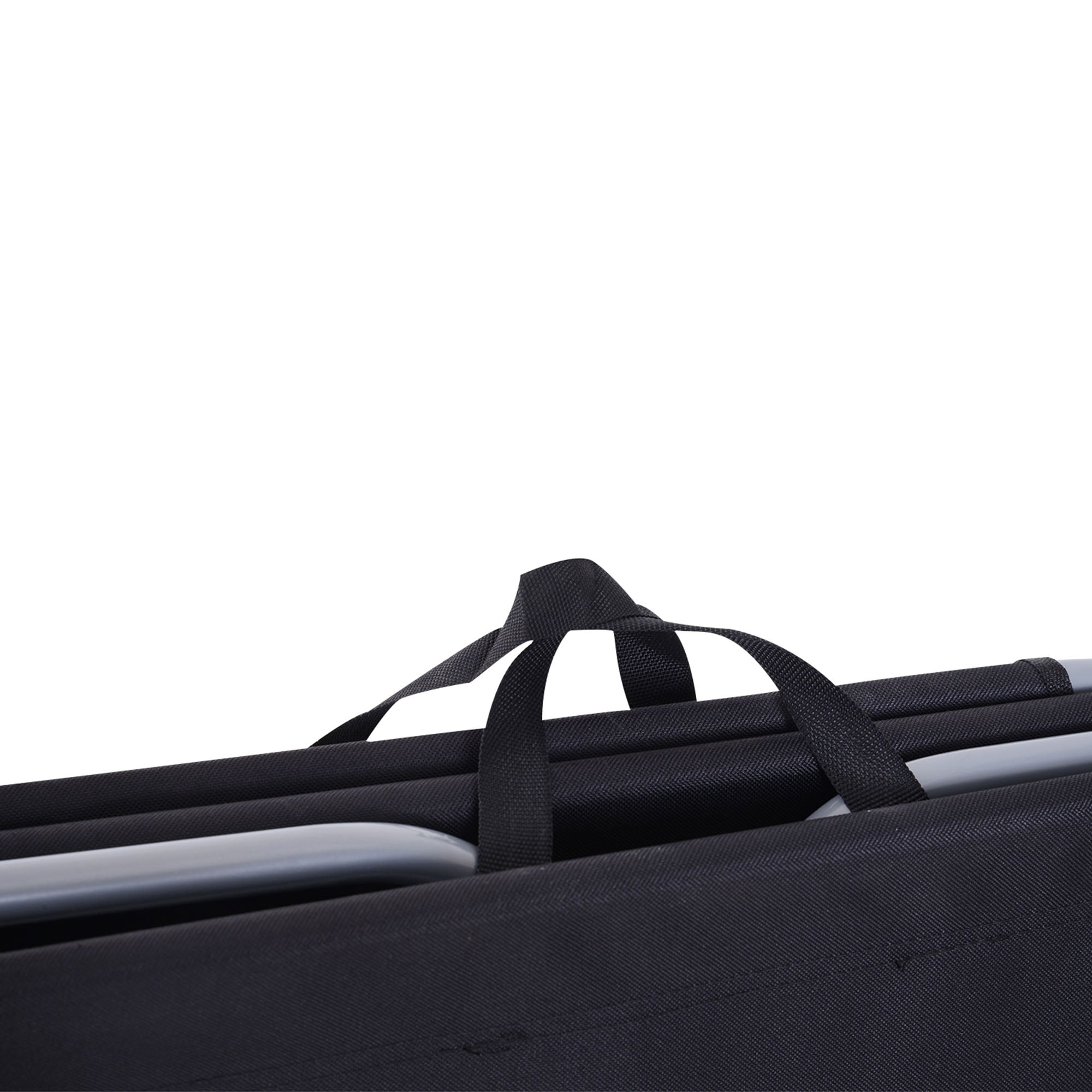 Outsunny Breathable Bliss: Adjustable Folding Chaise Lounge, Reclining Mesh Patio Chair in Black for Outdoor Comfort 