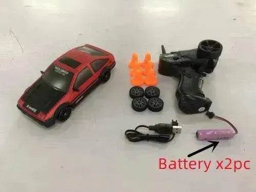 2.4G Drift Rc Car 4WD RC Drift Car Toy Remote Control GTR Model AE86 Vehicle Car RC Racing Car Toy For Children Christmas Gifts 