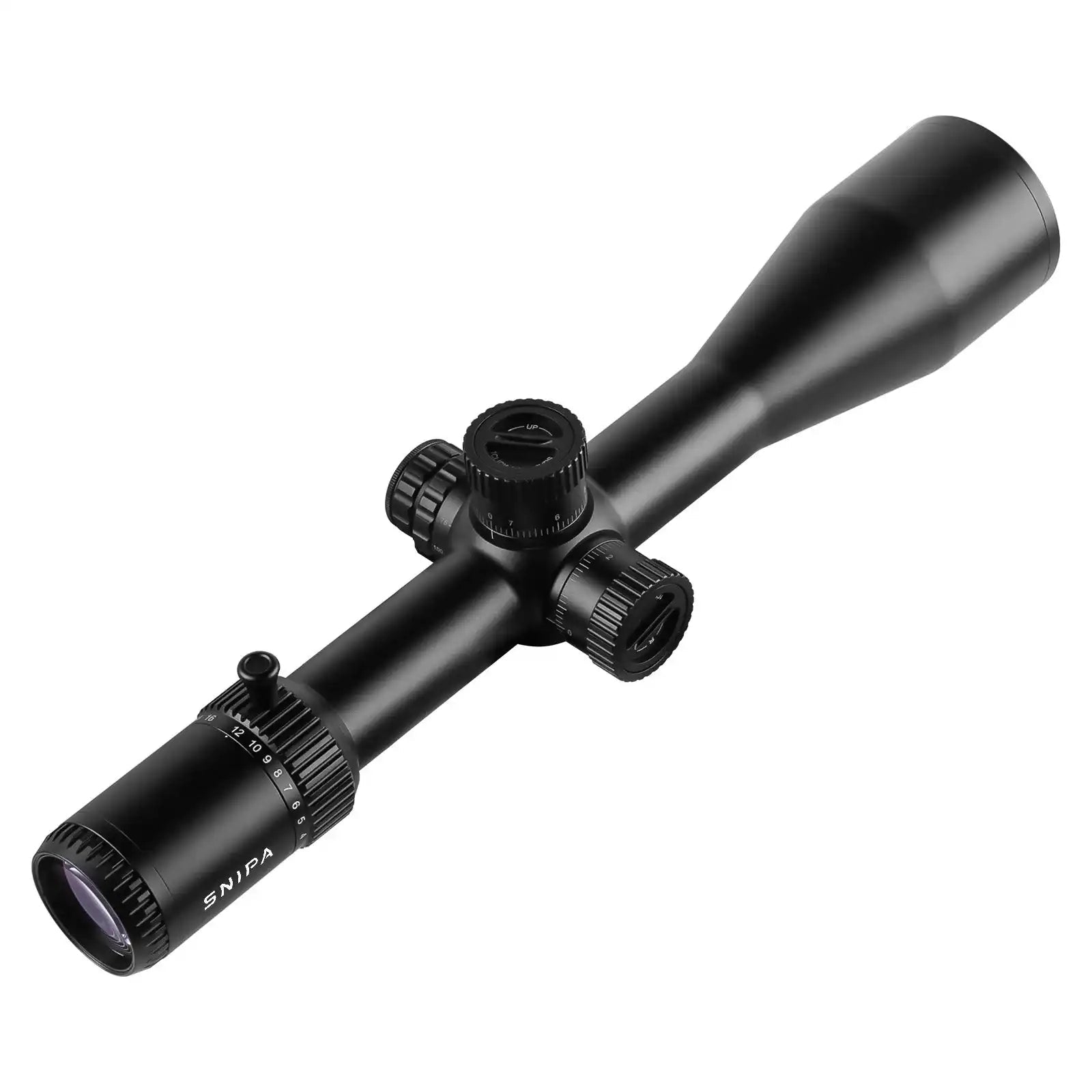 SNIPA™ Yukon Edge 4–40×56 FFP Rifle Scope – 34mm Tube, Illuminated MOA Reticle, 1/8 MOA Turrets, IPX7 Waterproof, NorthLine Mount + Focus Wheel
