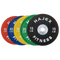 HAJEX Olympic Competition Steel Hub Bumper Plates Colored - 15, 25, 35, 45, 55 LB