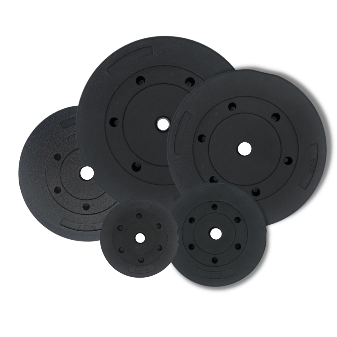 Standard & Olympic PVC Weight Plates in KG & LB 