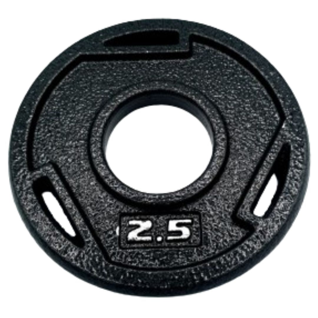 HAJEX Tri Grip Cast Iron Weight Plates 