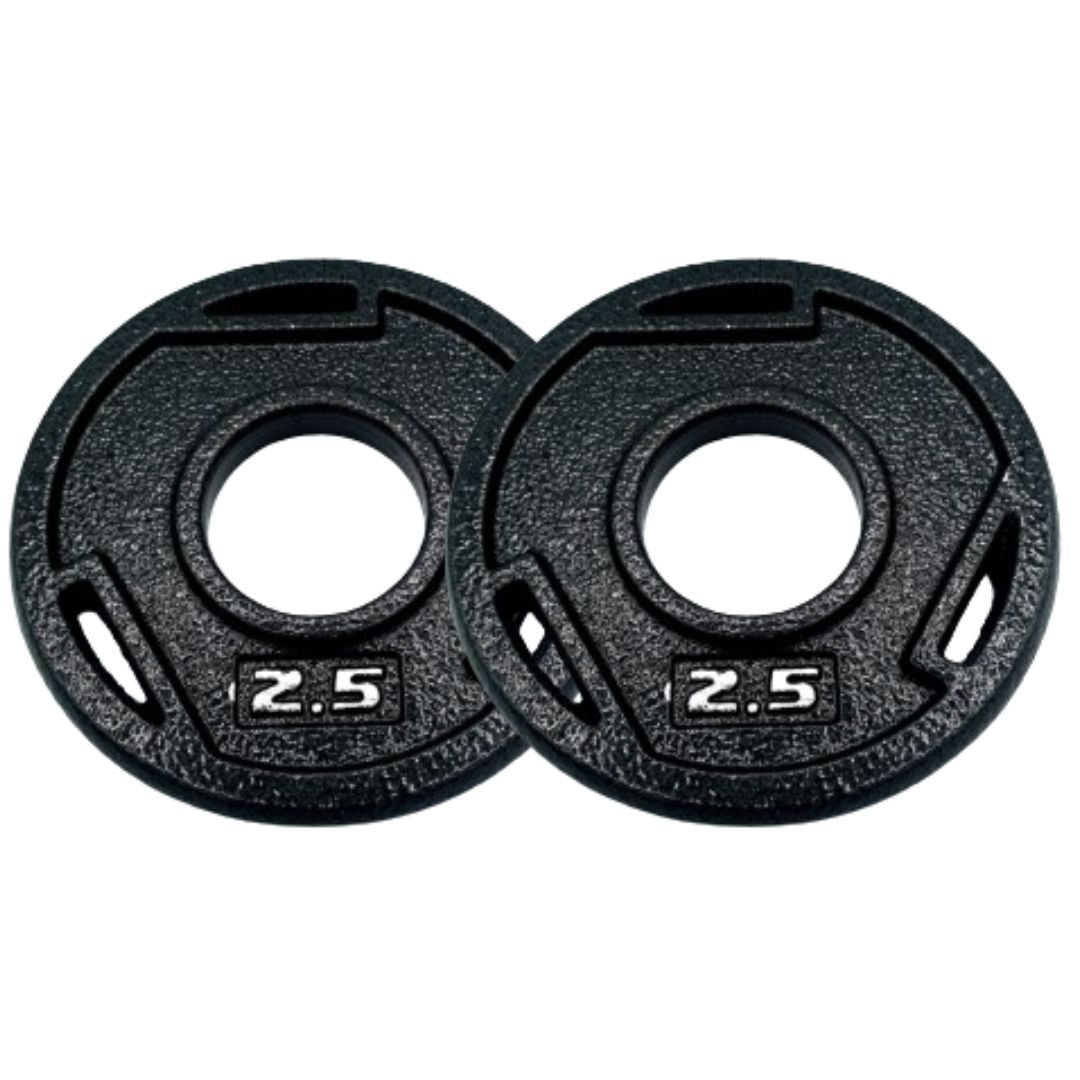 HAJEX Tri Grip Cast Iron Weight Plates 