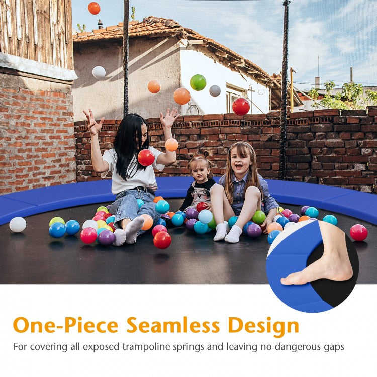 12 Feet Waterproof and Tear-Resistant Universal Trampoline Safety Pad Spring Cover