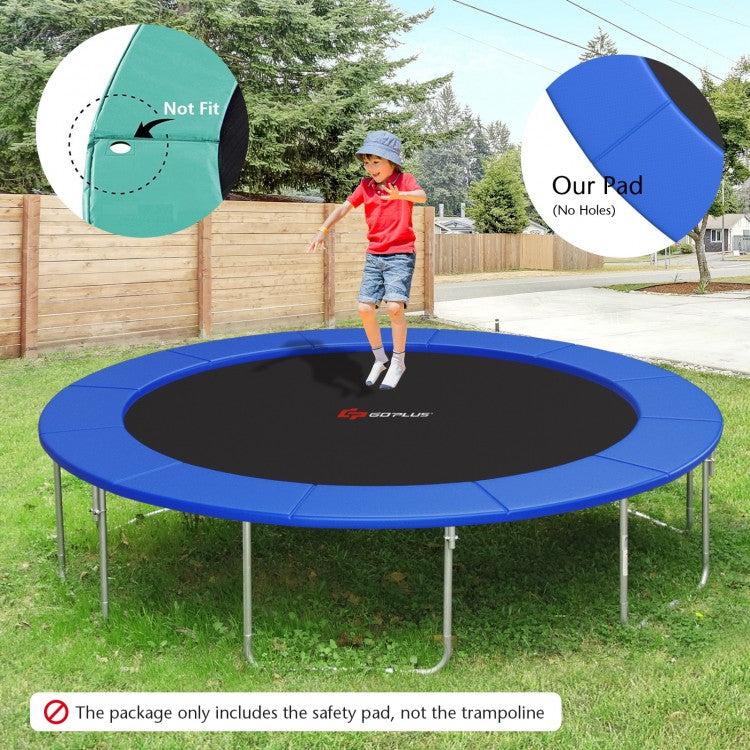 12 Feet Waterproof and Tear-Resistant Universal Trampoline Safety Pad Spring Cover