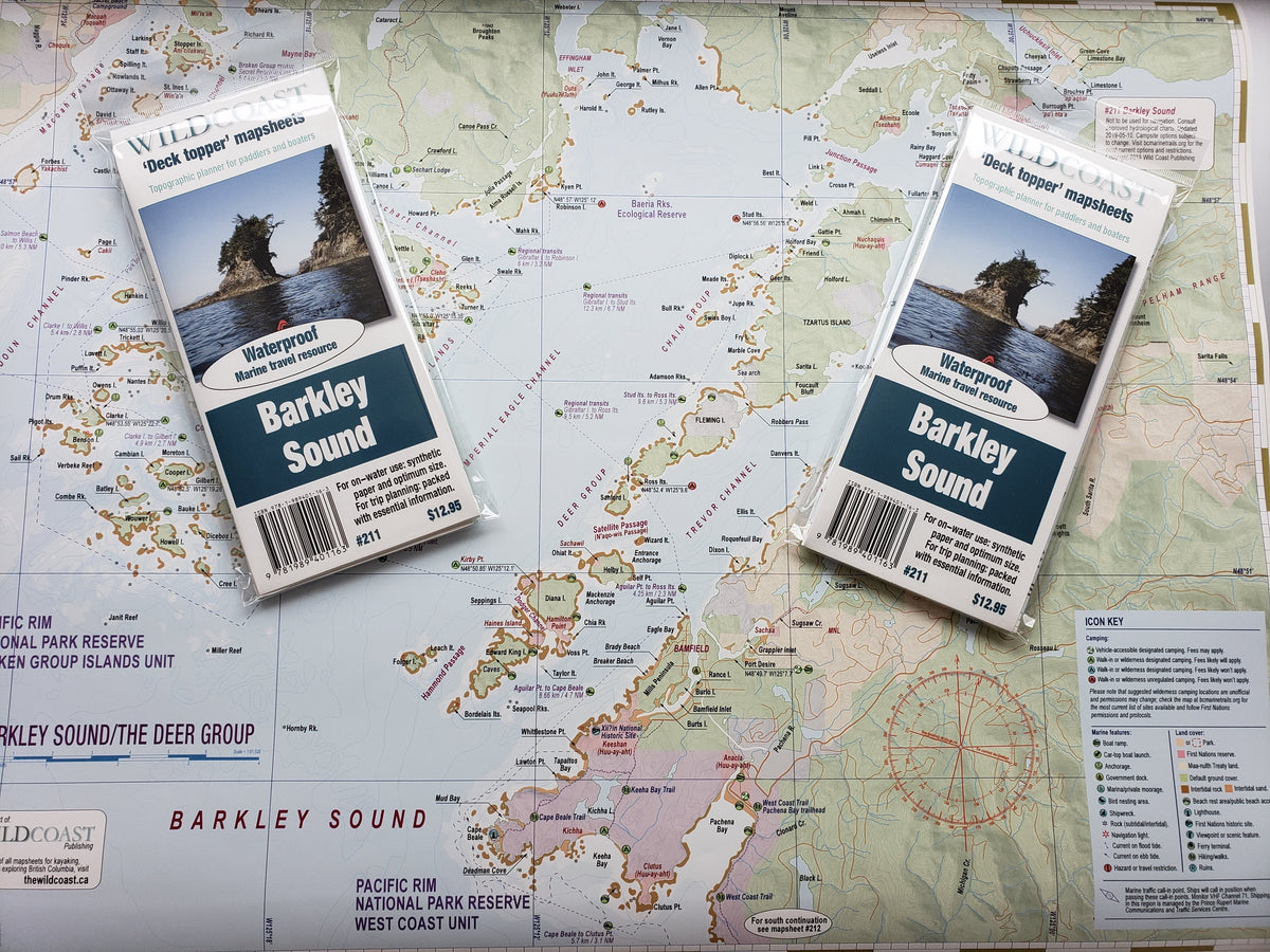 211 Barkley Sound Kayaking and Boating Map 