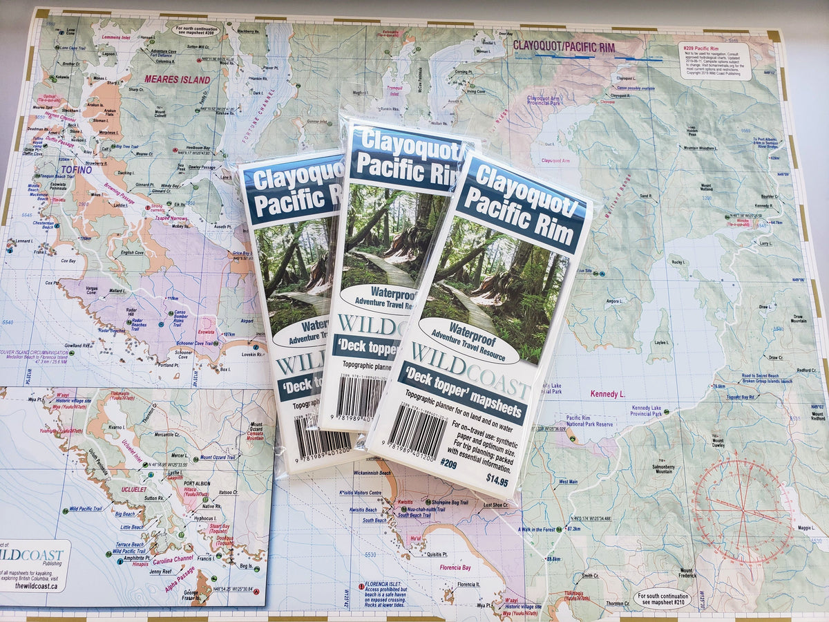 209 Clayoquot/Pacific Rim National Park Exploration Map 