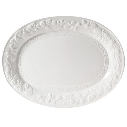 Gibson Home Fruitful 18.75 Inch Oval Platter - Free Shipping