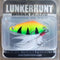 Lunkerhunt Micro Spoons 1/4oz – Feathered Treble Hook, Natural Finish, High Flutter Action, 4-Pack, Ideal for Multiple Fish Species