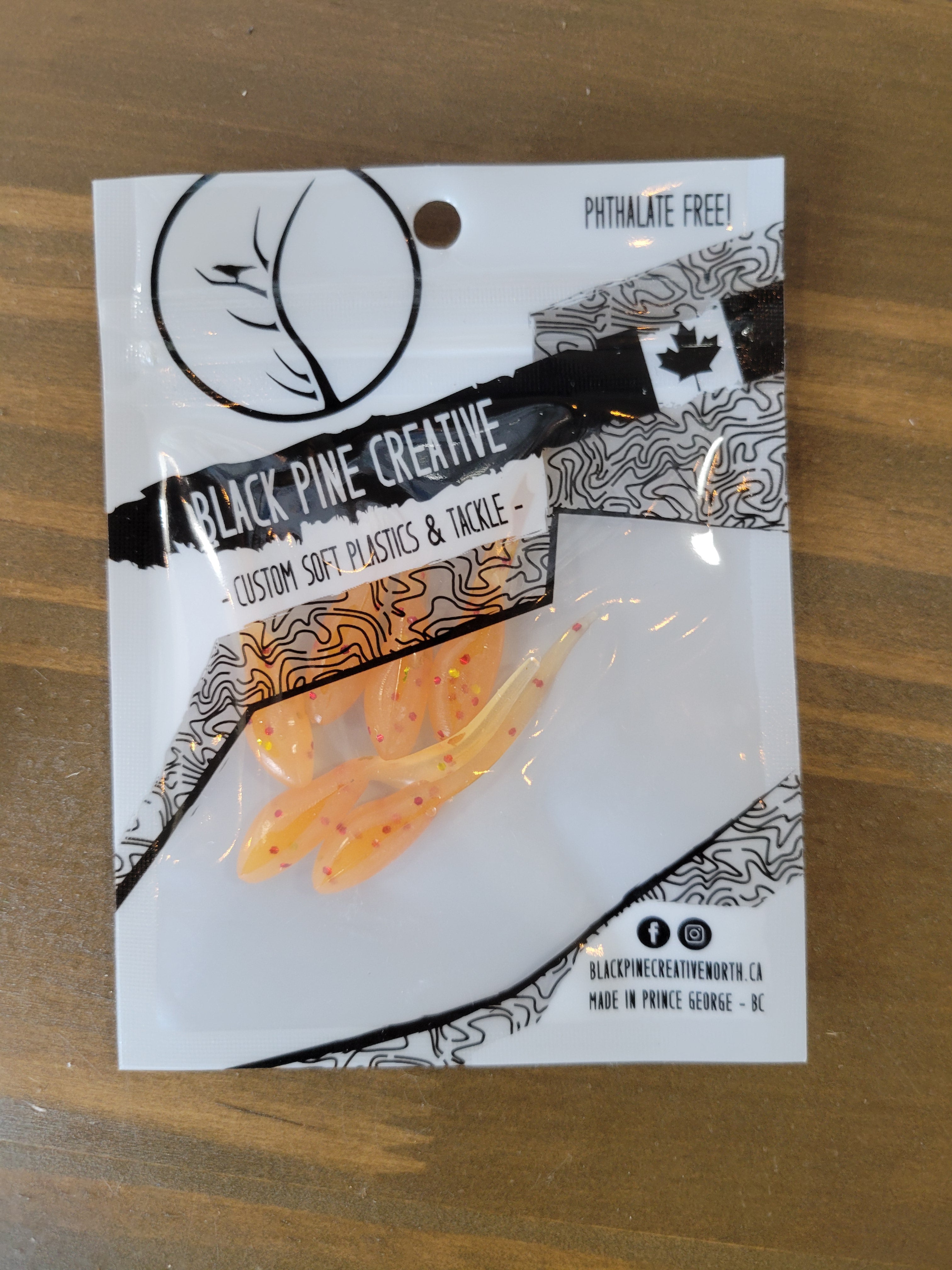 Black Pine Creative 1-1/2" Basic Minnow 6/pk 