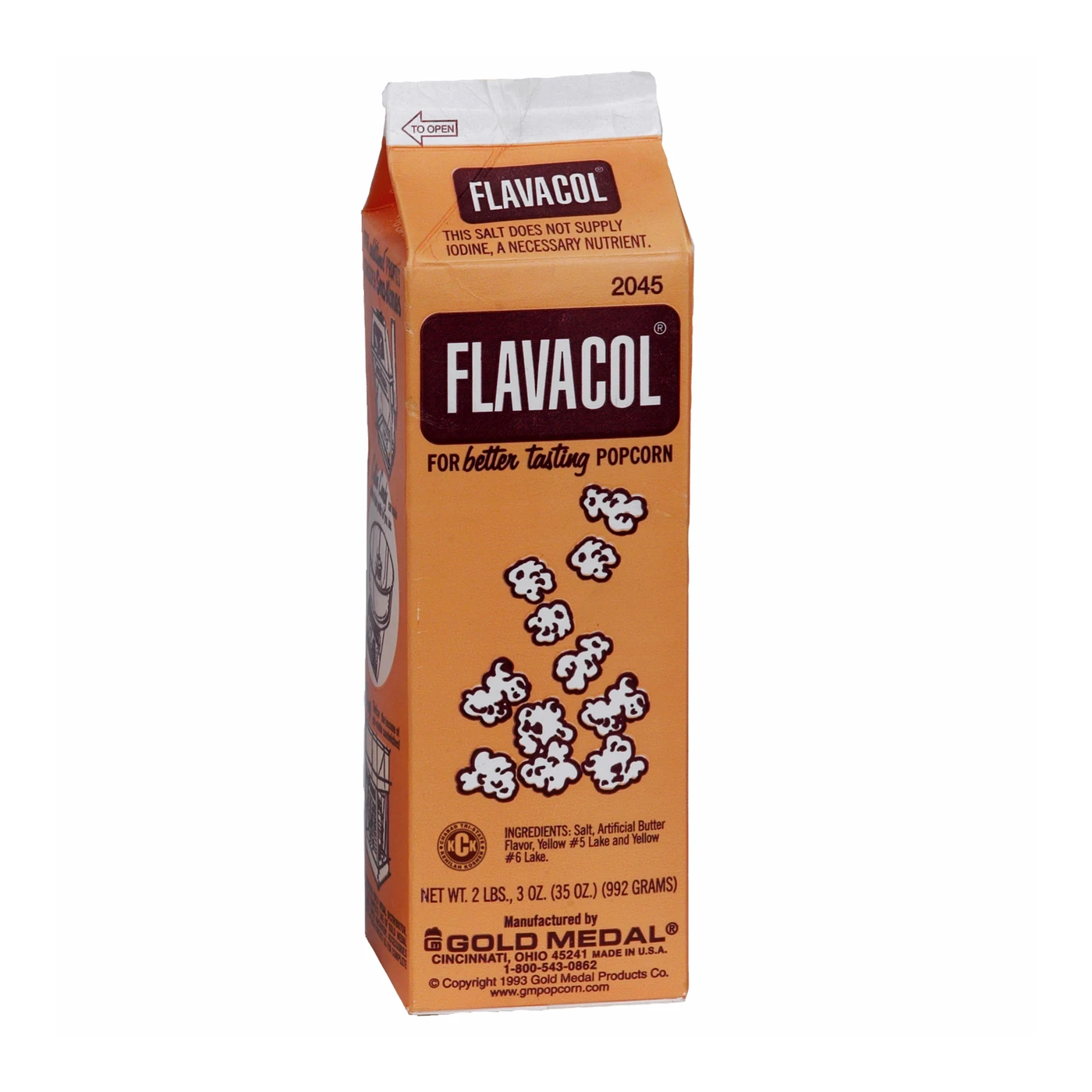 Flavacol Popcorn Salt 35oz 