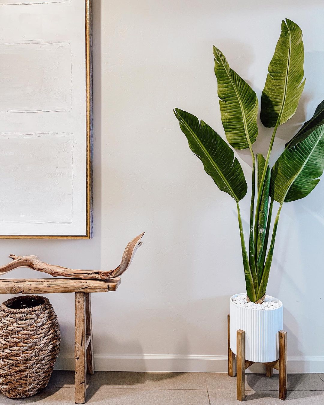 Luca Artificial Bird Of Paradise Potted Plant (Multiple Sizes) 