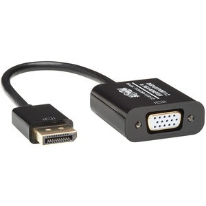 Tripp Lite 6in DisplayPort to VGA Adapter Active Converter DP to VGA M/F DPort 1.2 6" 