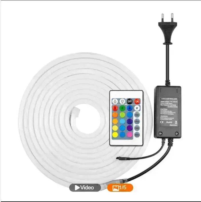 220V Neon Light With LED Neon Background Decorative Light Strip 