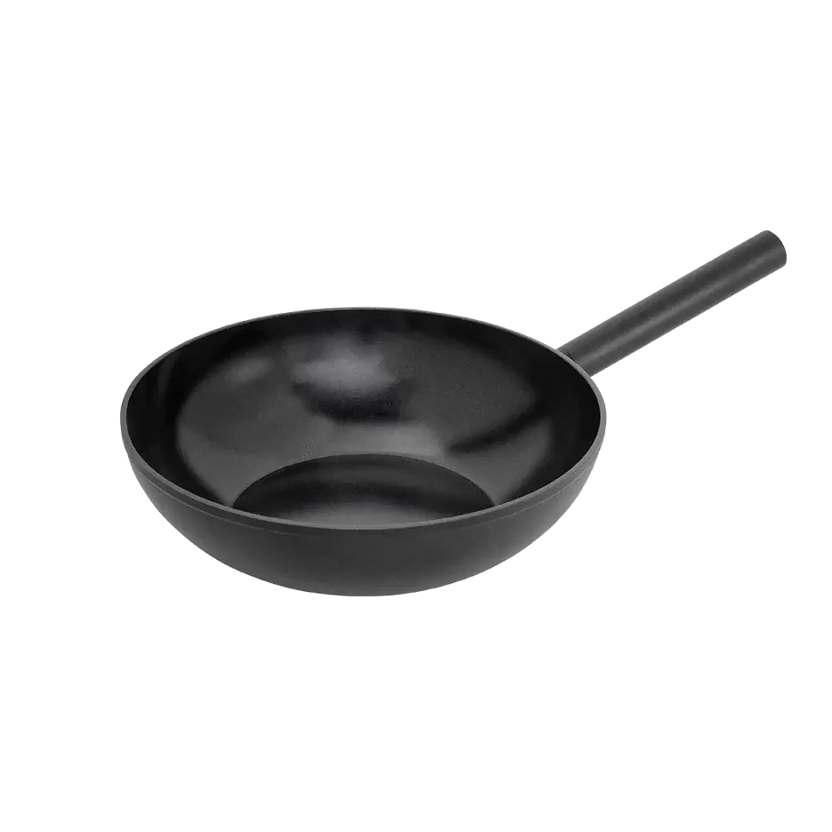 COMBEKK - Ceramic Aluminium WOK PAN 28 CM BLACK 