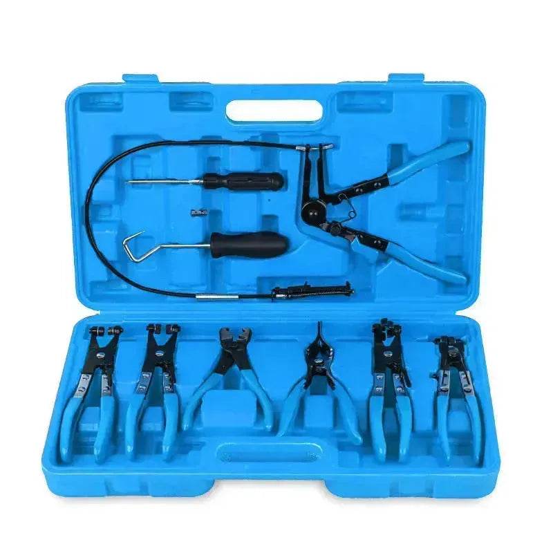 Automotive Repair Tool set  9pcs Wire Long Reach Hose Clamp Pliers Set 