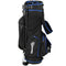 Ultra-Lightweight Golf Stand Bag with 6-Way Dividers and Cooler Pocket, All-Weather Men's Golf Bag, Blue
