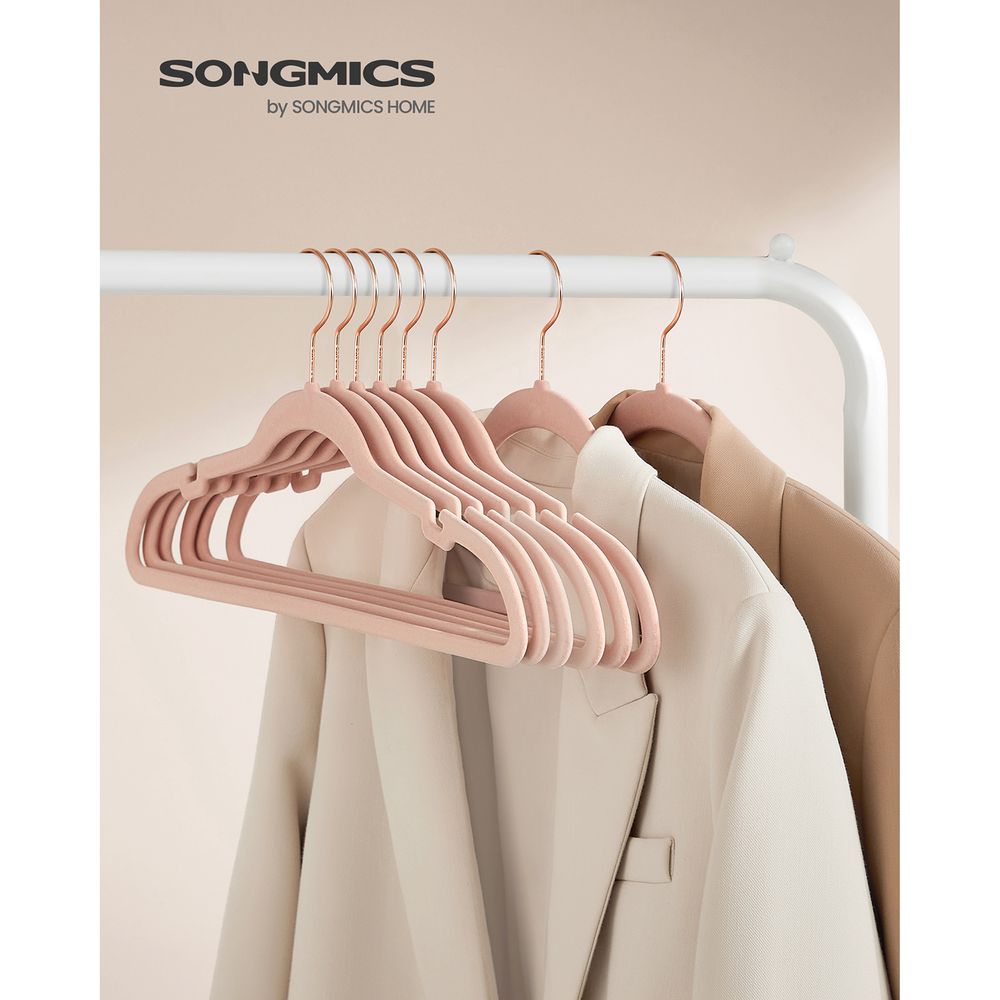 SONGMICS Velvet Hangers 