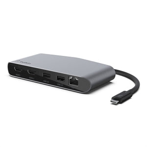 Belkin Mini Thunderbolt 3 Laptop Docking station - MacOS and Windows - Dual 4k Display @60Hz 