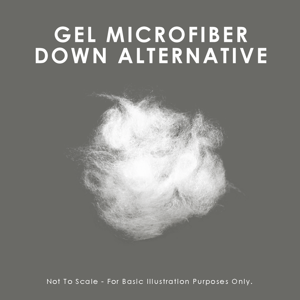 Gel Microfiber Down Alternative Pillow 