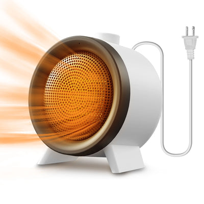 1000W Electric Space Heater Ceramic Heater Fan Heating Fan with 3 Modes 3S Fast Heating Tip-over Overheating Protection for Home Office Dormitry 