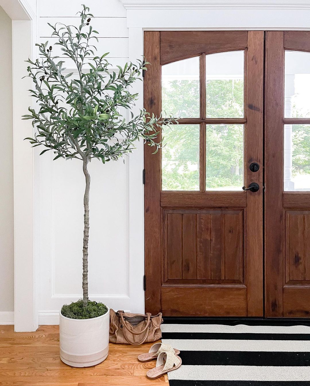 Oli Artificial Olive Tree Potted Plant (Multiple Sizes) 