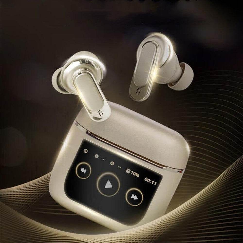 Smart Screen Noise-Cancelling Bluetooth earbuds True Wireless In-ear Headphone 
