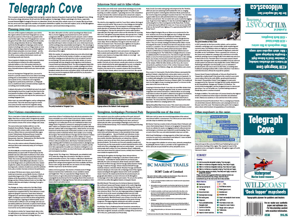 238 Broughton-Johnstone Kayaking and Boating Map 