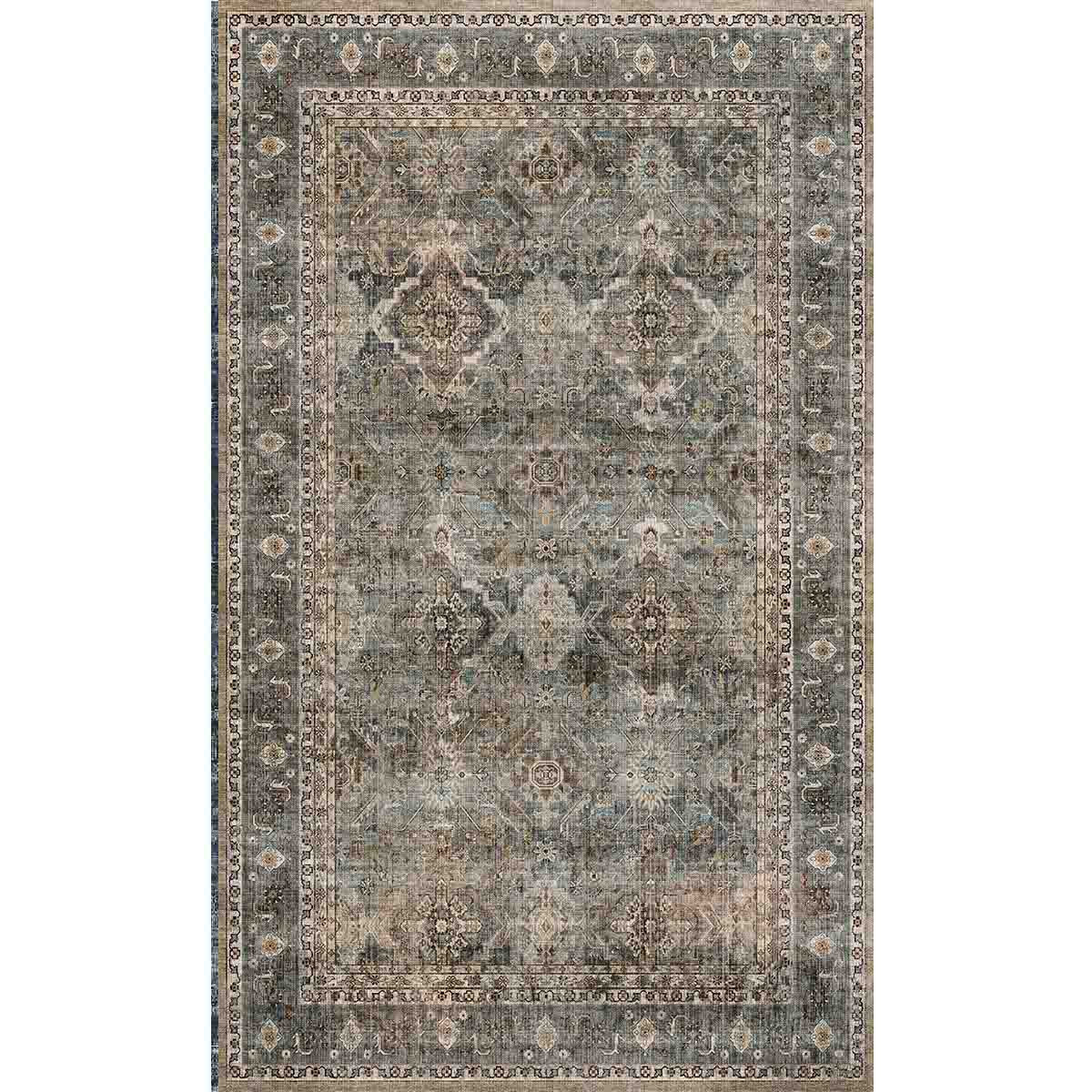 Clara Grey Olive Rug 