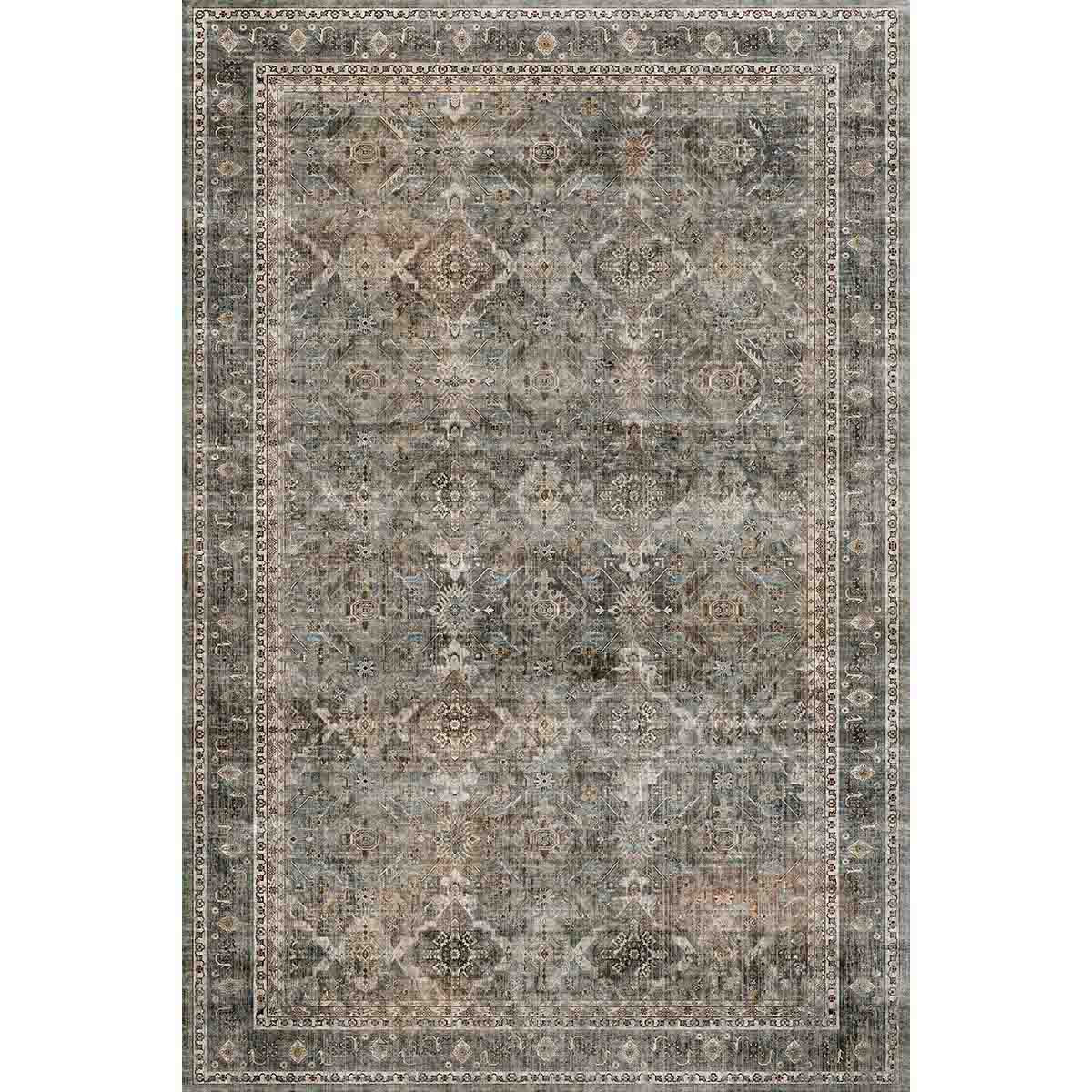 Clara Grey Olive Rug 