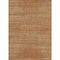 Bond Natural Orange & Ivory Rug | Mid-Century Modern Minimalist Area Rug, Machine Washable or Premium Linen