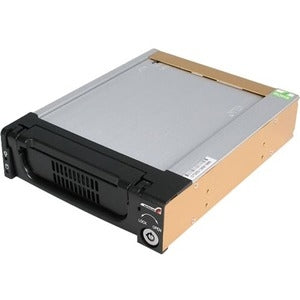 Aluminum Black SATA Hard Drive Drawer - Storage mobile rack - black 