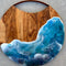 Ocean-Inspired Handmade Round Charcuterie Board 15