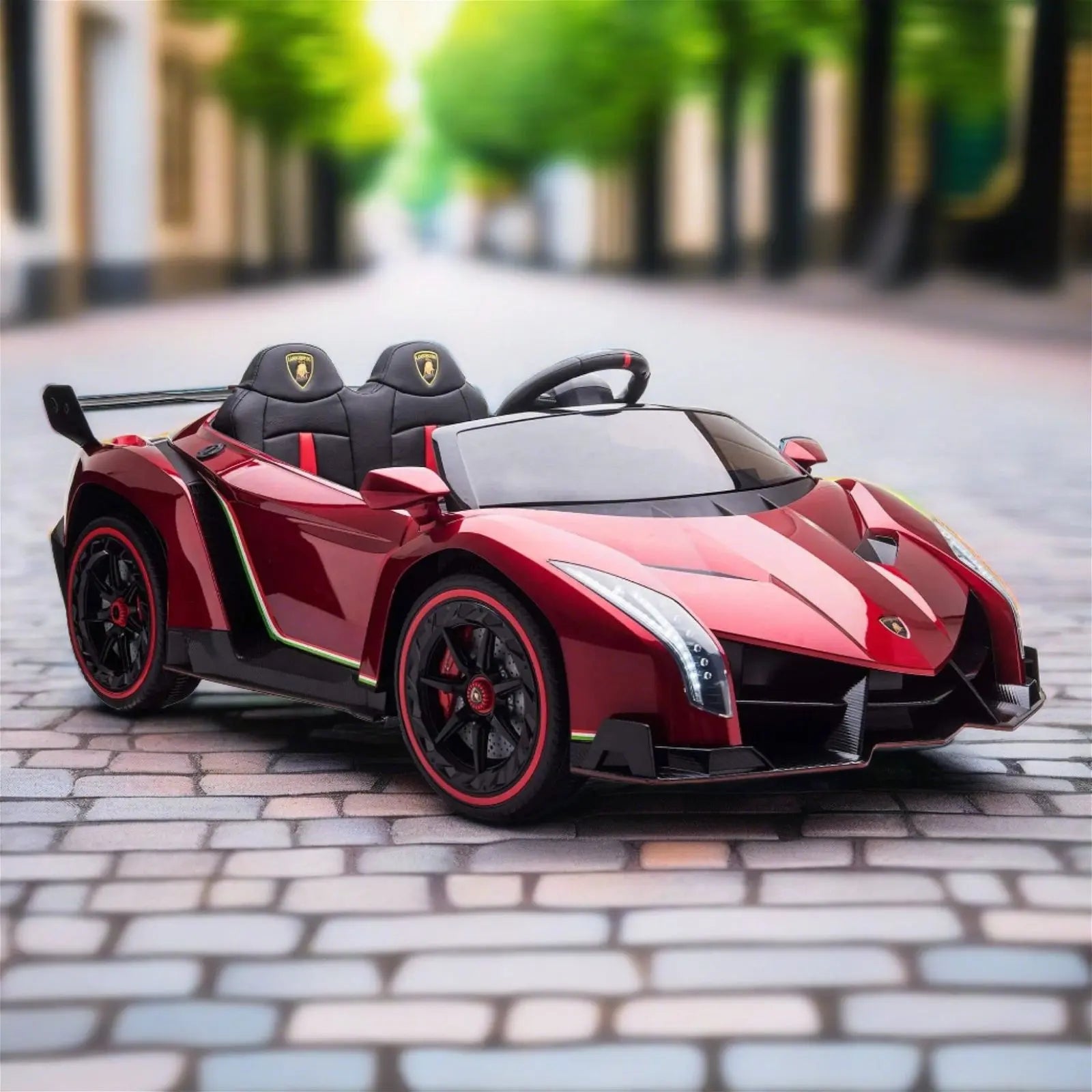 24V 4x4 Lamborghini Veneno 2 Seater Ride on Car 