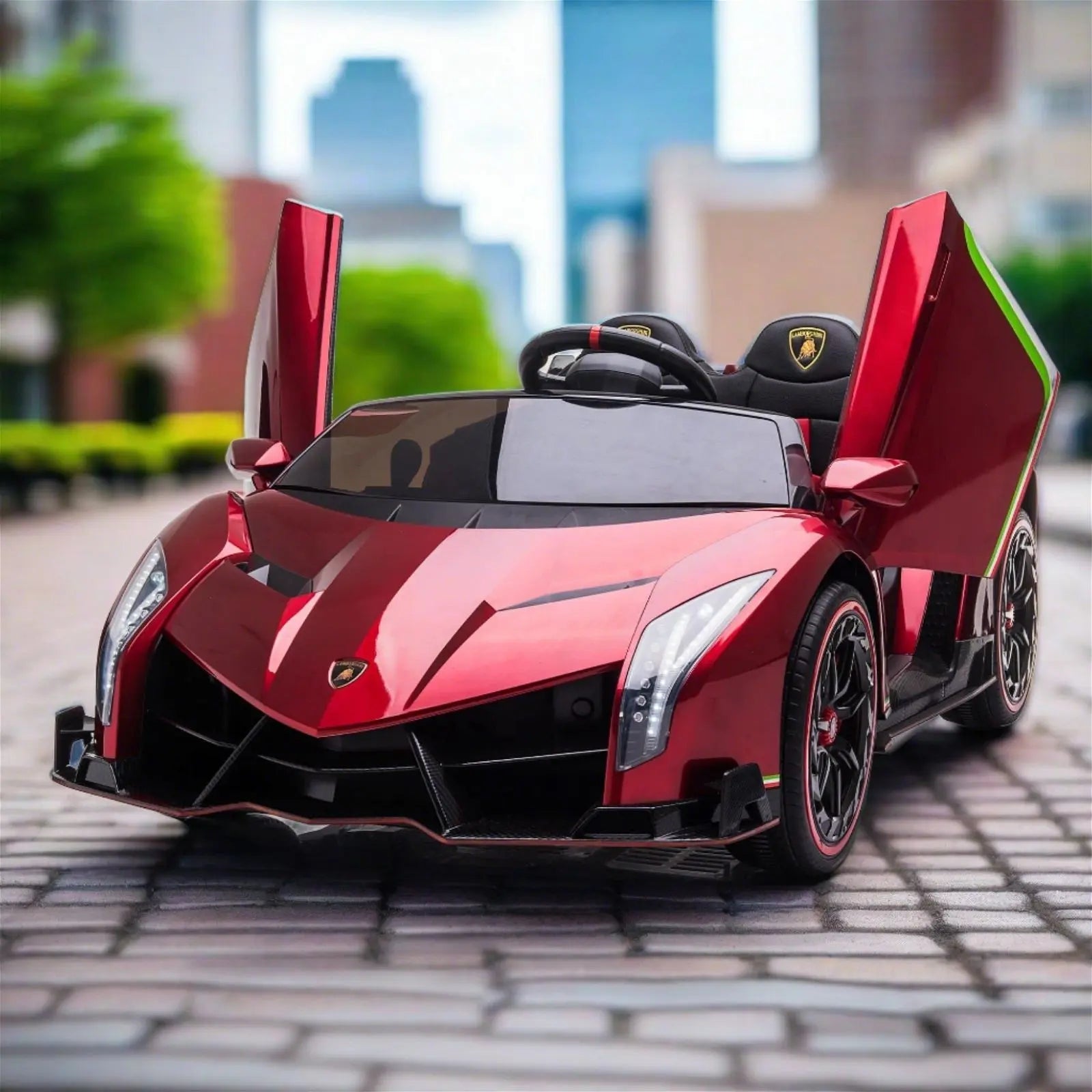 24V 4x4 Lamborghini Veneno 2 Seater Ride on Car 