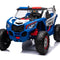 24V 4x4 Freddo Storm Police UTV 2-Seater for Kids with Lights & Sirens for Action-Packed Adventures