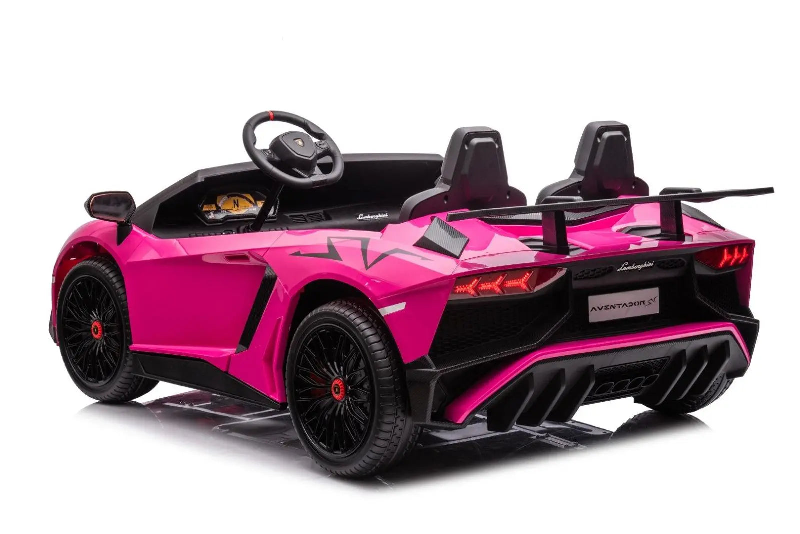 24V Lamborghini Aventador 2 Seater Ride On Car for Kids: Advanced Brushless Motor & Differential for High-Octane Fun 