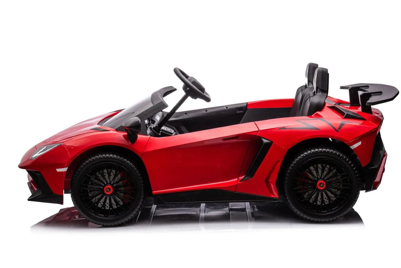 24V Lamborghini Aventador 2 Seater Ride On Car for Kids: Advanced Brushless Motor & Differential for High-Octane Fun 