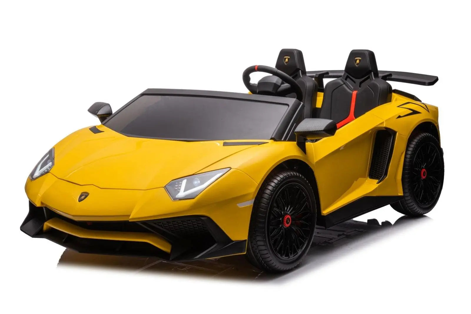 24V Lamborghini Aventador 2 Seater Ride On Car for Kids: Advanced Brushless Motor & Differential for High-Octane Fun 