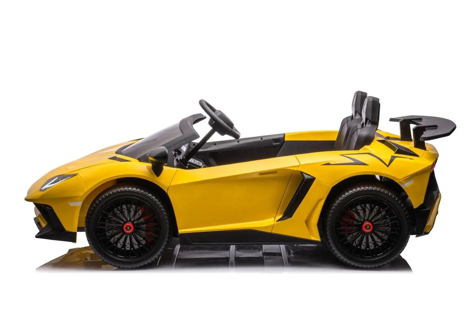 24V Lamborghini Aventador 2 Seater Ride On Car for Kids: Advanced Brushless Motor & Differential for High-Octane Fun 