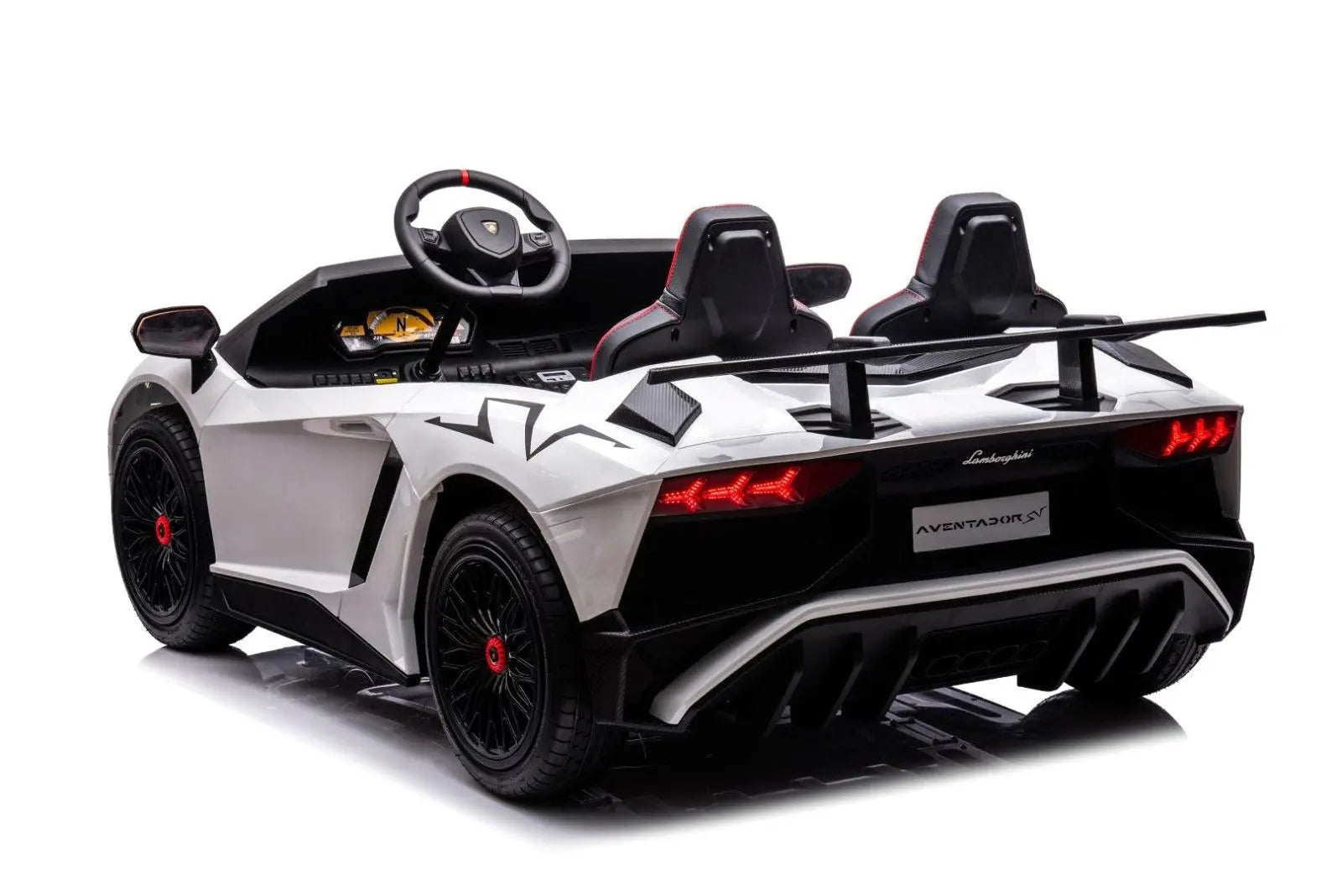 24V Lamborghini Aventador 2 Seater Ride On Car for Kids: Advanced Brushless Motor & Differential for High-Octane Fun 