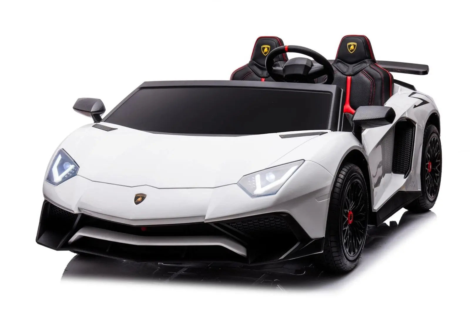 24V Lamborghini Aventador 2 Seater Ride On Car for Kids: Advanced Brushless Motor & Differential for High-Octane Fun 