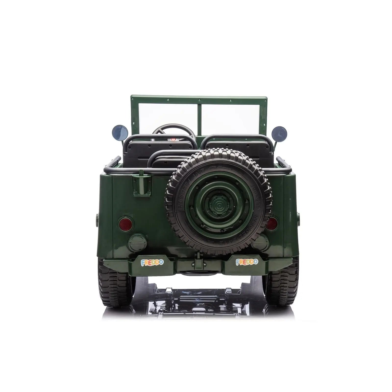 24V Military Willy Truck 3 Seater Electric Ride on 
